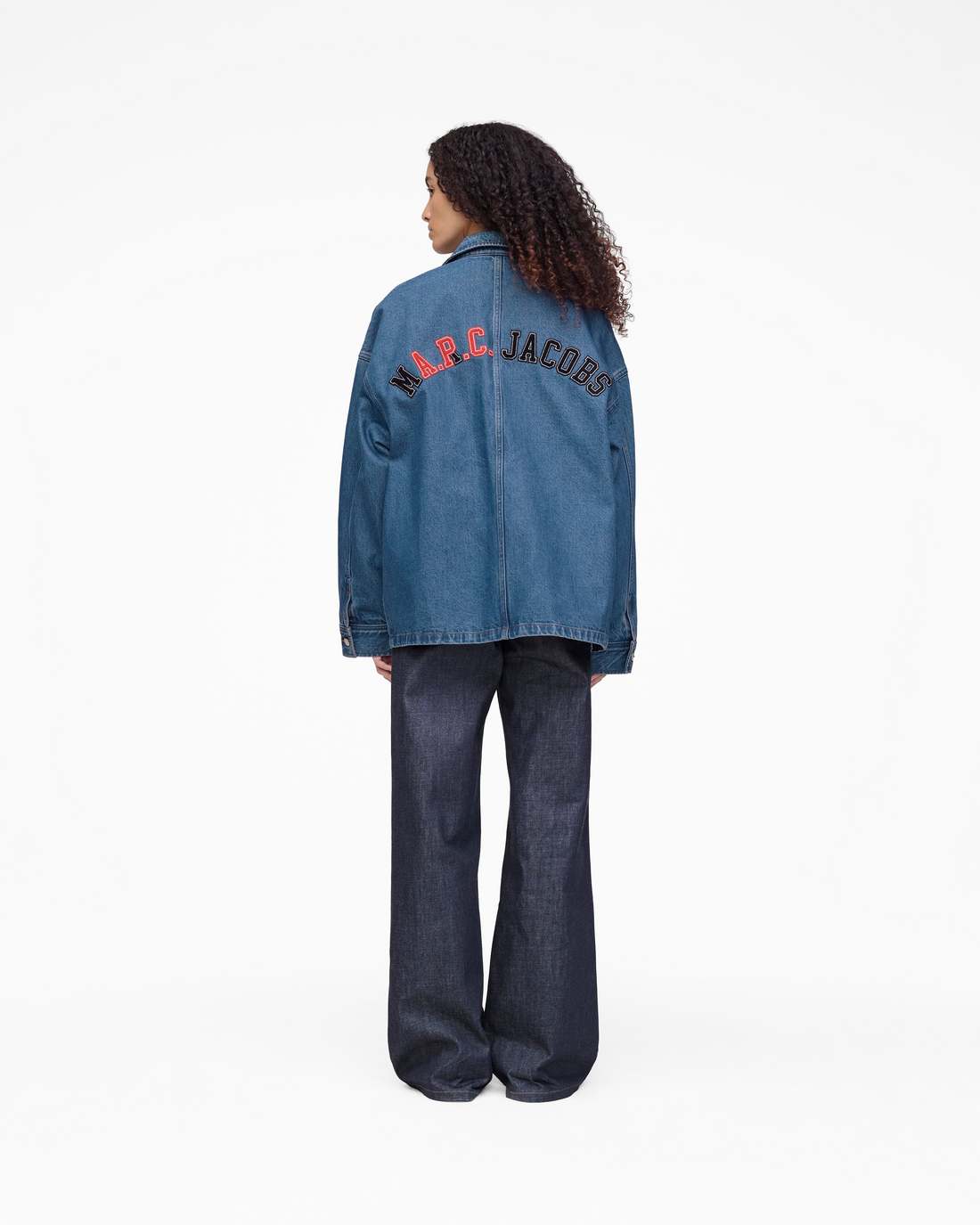 Marc Jacobs The A.P.C. X Marc Jacobs Denim Unisex Jacket Washed Indigo
