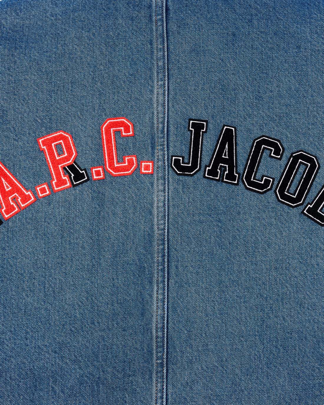 Marc Jacobs The A.P.C. X Marc Jacobs Denim Unisex Jacket Washed Indigo