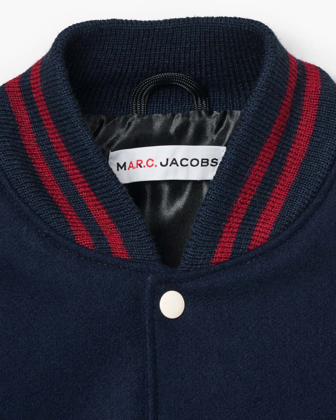 Marc Jacobs The A.P.C. X Marc Jacobs  Varsity Jacket Dark Navy/White