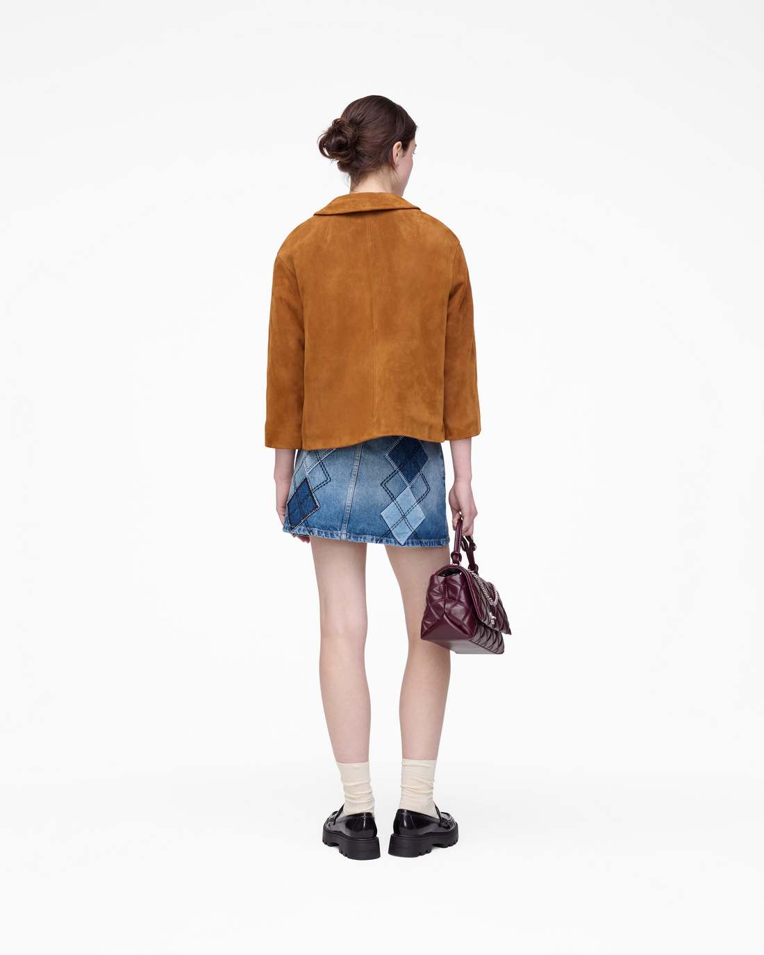 Marc Jacobs Suede Doll Jacket Copper