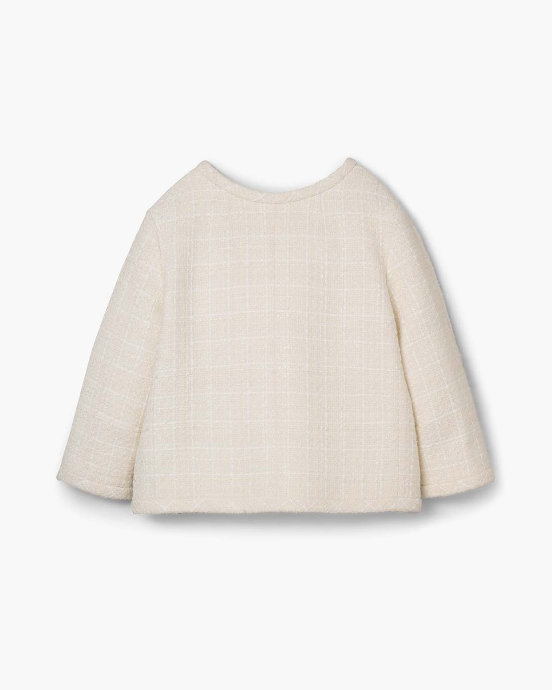 Marc Jacobs Tweed Backwards Lady Jacket Ivory