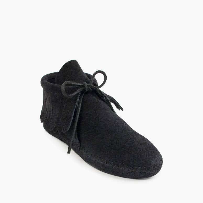 Minnetonka Women's Classic Fringe Softsole Boot