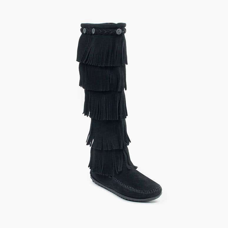 Minnetonka 5-Layer Fringe Boot