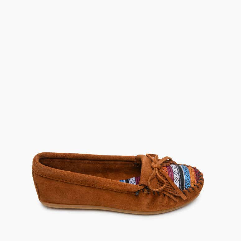 Minnetonka Kilty Hardsole Moccasins