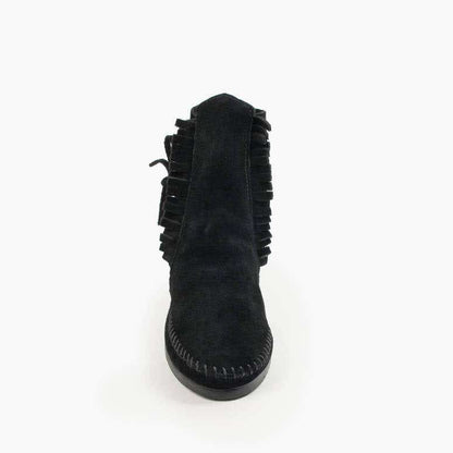 Minnetonka Women's Two Button Hardsole Boot