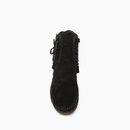 Minnetonka Men's Two Button Hardsole Boot