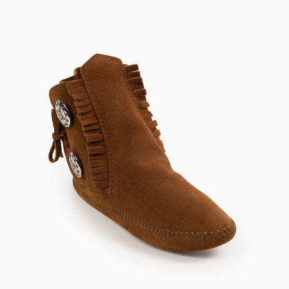 Minnetonka Men's Two Button Softsole Boot