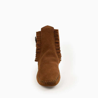 Minnetonka Men's Two Button Softsole Boot