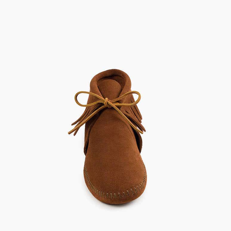 Minnetonka Men's Classic Fringe Softsole Boot