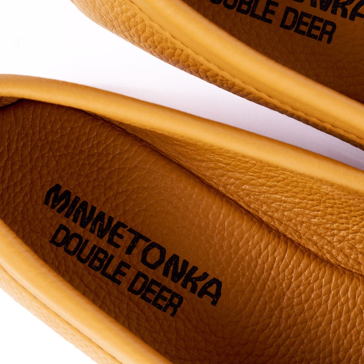 Minnetonka Venetian Double Deerskin Softsole