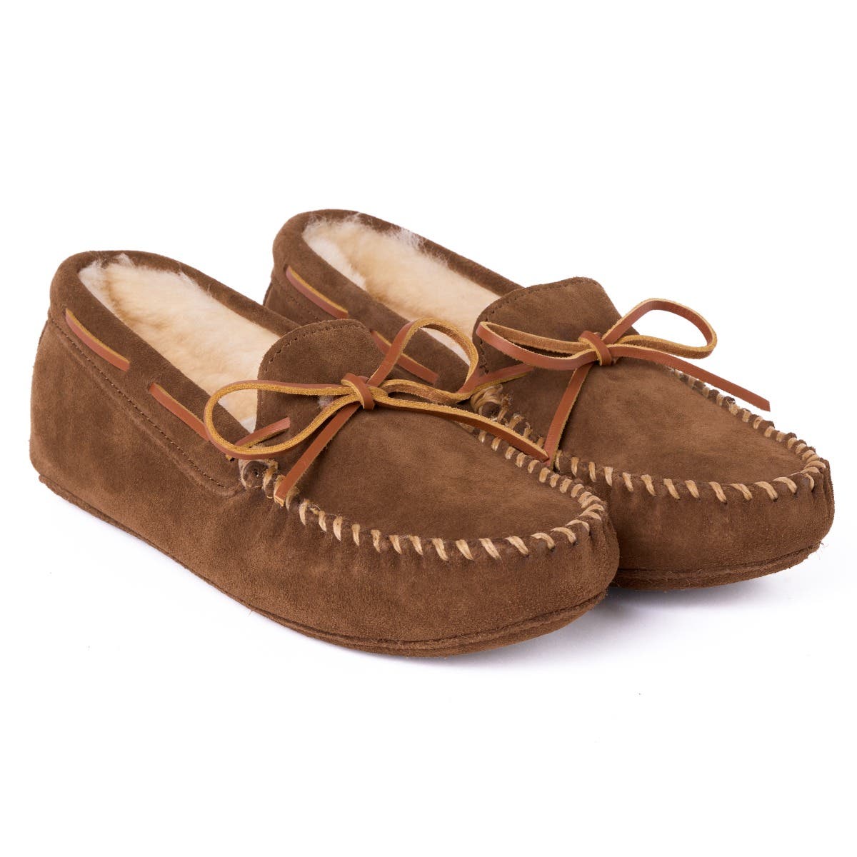 Minnetonka Men's Sheepskin Softsole Slipper