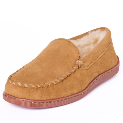 Minnetonka Sheepskin Hardsole Venetian