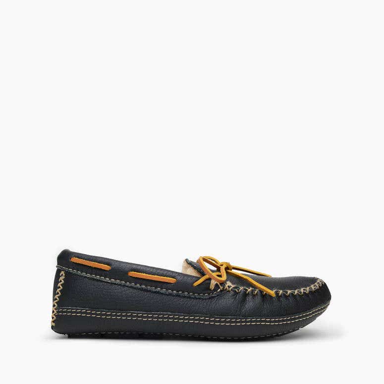 Minnetonka Sheepskin Moose Slipper