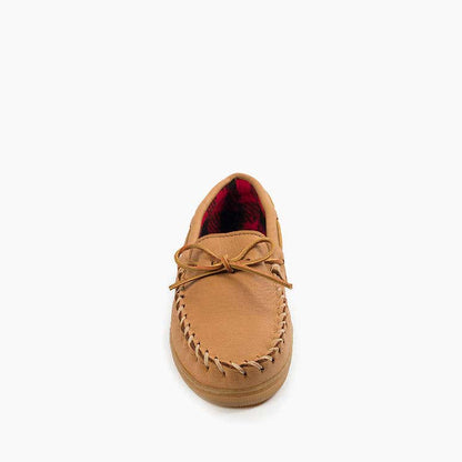 Minnetonka Moosehide Fleece Moc - Extended Sizes