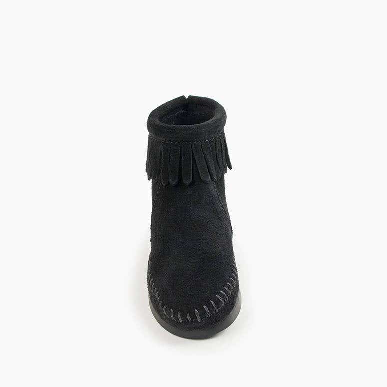 Minnetonka Back Zip Hardsole Boot
