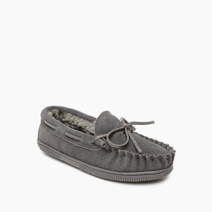 Minnetonka Kids' Pile Lined Hardsole