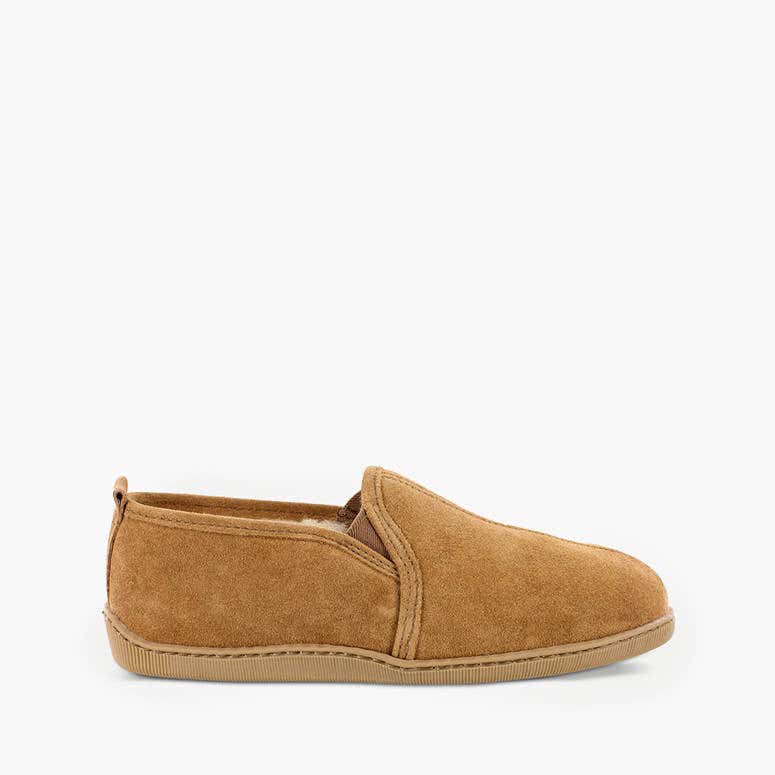 Minnetonka Twin Gore Sheepskin - Wide & Extended Sizes